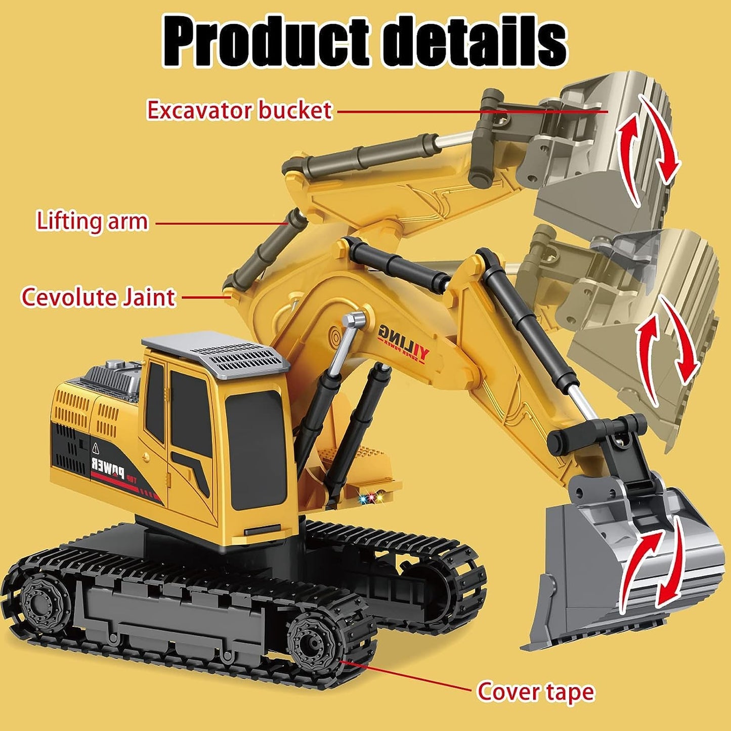 Remote Control JCB Machine
