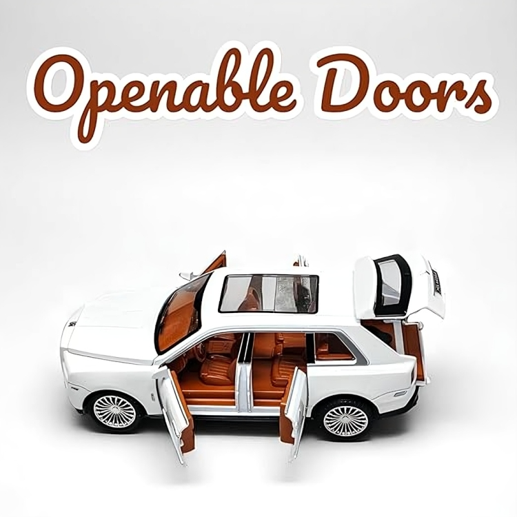 Remote Control Metal Diecast Rolles Roy Car 1:22(Black,Red,White)