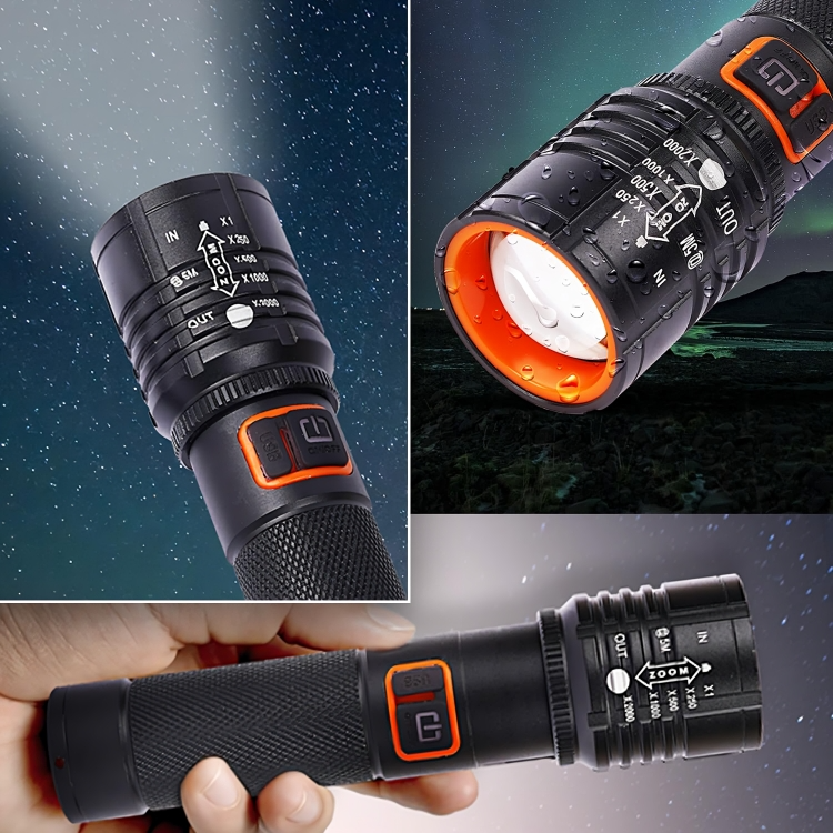 Metal Body 3 In 1 Torch For Car,Bike And Home