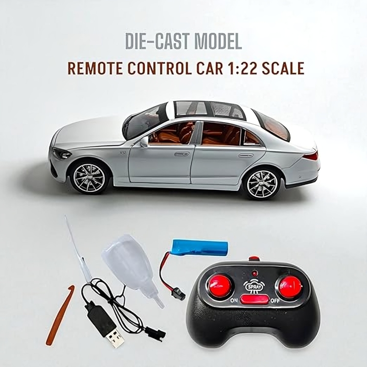 Remote Control Metal Diecast Maybach Car 1:22(Black,White,Red)