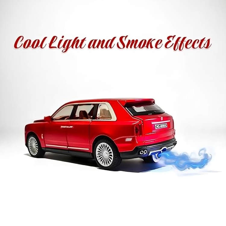 Remote Control Metal Diecast Rolles Roy Car 1:22(Black,Red,White)