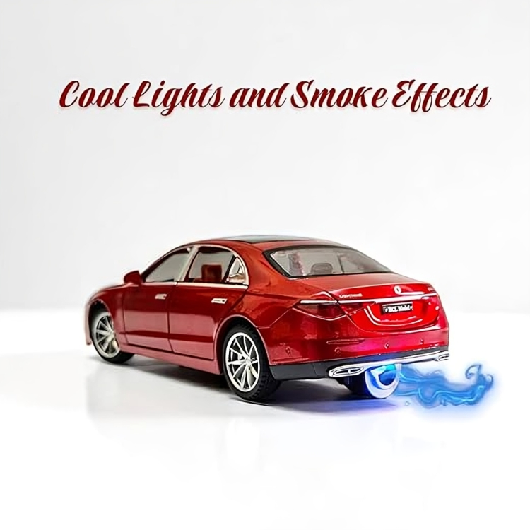 Remote Control Metal Diecast Maybach Car 1:22(Black,White,Red)