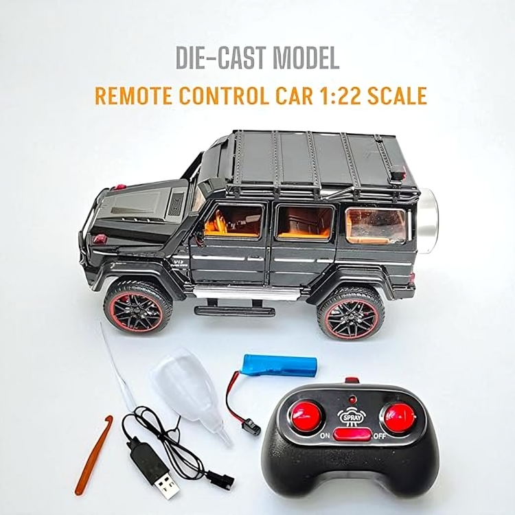Remote Control Metal Diecast G-wagon Car 1:22(Red,White,Black)