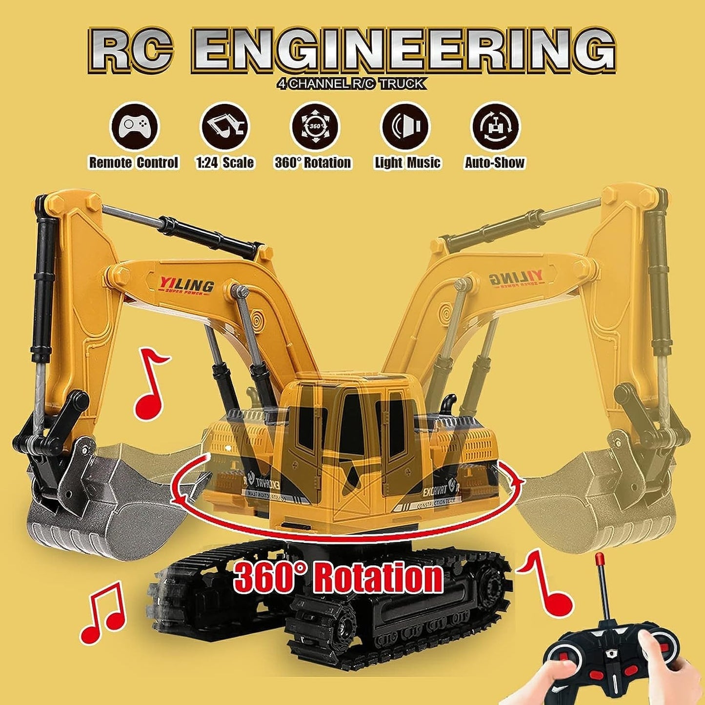 Remote Control JCB Machine