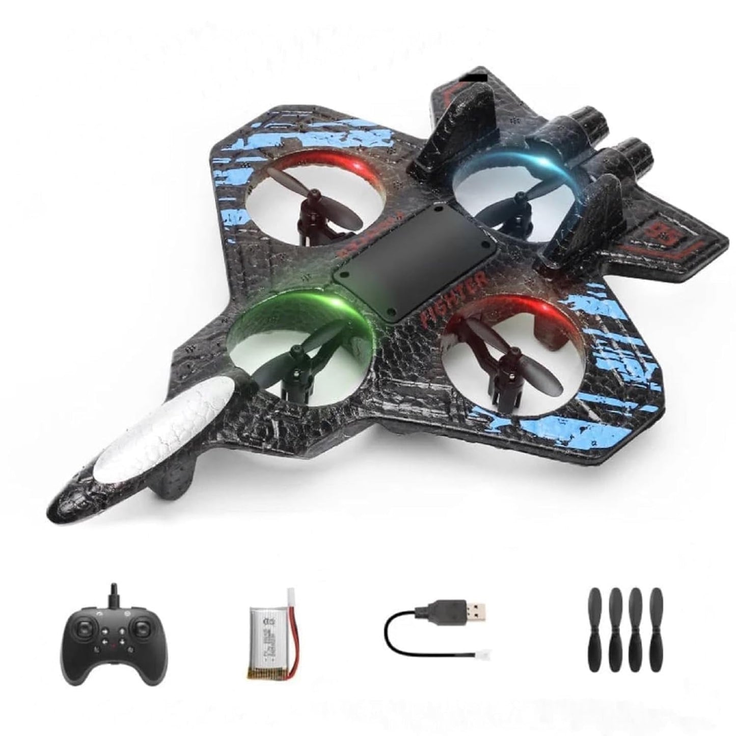 Fighter Jet RC Plane | Easy-Fly Gyro-Stabilized 360° Flip