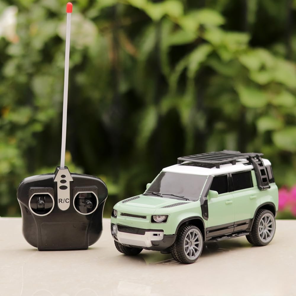 Remote Control Defender Car - Heavy Plastic(NavyBlue,PistaGreen)(1 piece)