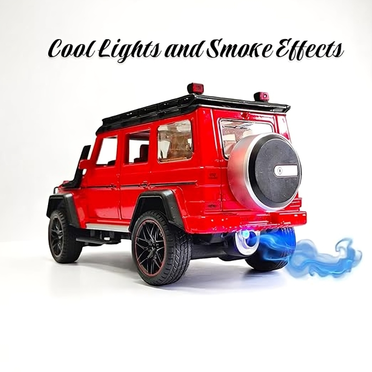 Remote Control Metal Diecast G-wagon Car 1:22(Red,White,Black)