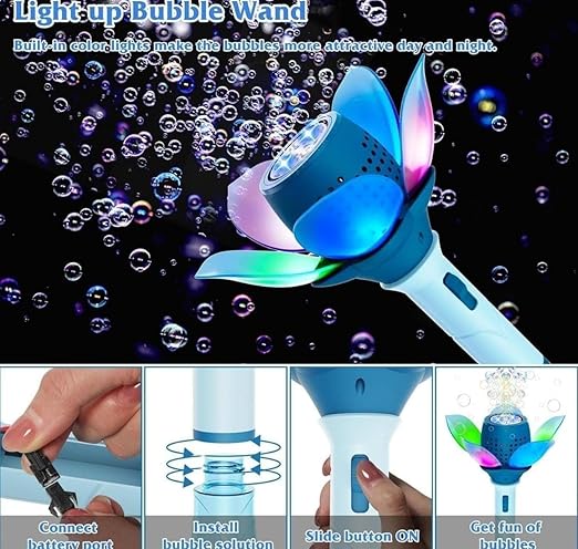 Chargeable Automatic Bubble Machine