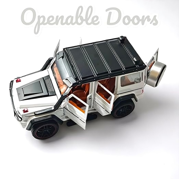 Remote Control Metal Diecast G-wagon Car 1:22(Red,White,Black)