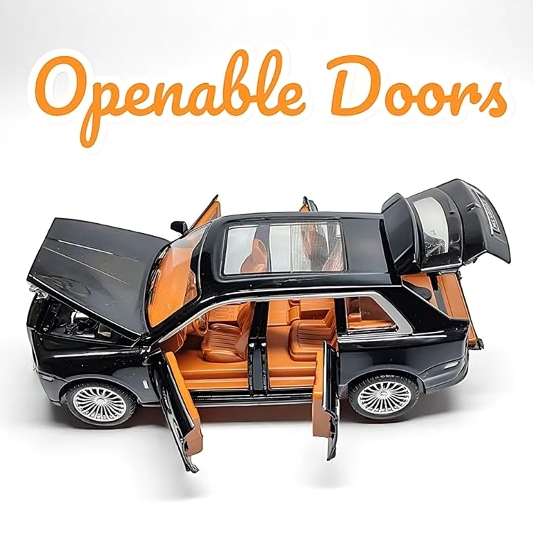 Remote Control Metal Diecast Rolles Roy Car 1:22(Black,Red,White)